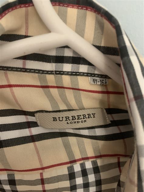 fake burberry shirt sale|authentic burberry tag.